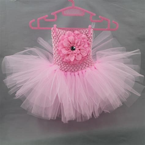 Summer Pink Baby Newborn Tutu Dress Infant Princess Newborn Baby