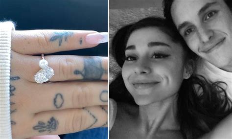 Ariana Grande Engagement Ring Anel De Noivado De Ariana Grande Com Diamante De 5 However