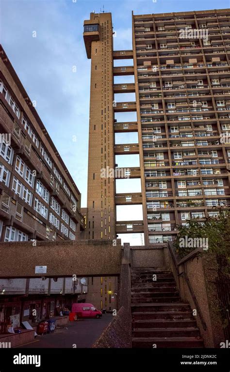 Grade Ii Listed Trellick Tower In West London A Brutalist Style Tower