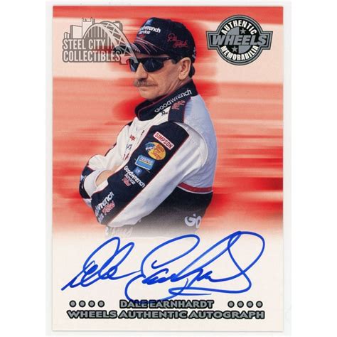 Check spelling or type a new query. Dale Earnhardt 2001 Wheels Authentic Autograph Racing Card | Steel City Collectibles