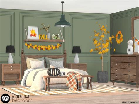 Aurum Bedroom By Wondymoon Liquid Sims