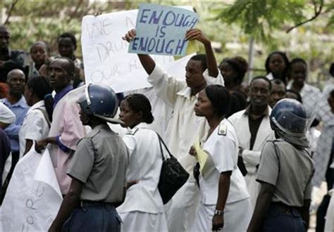 Zimbabwe President Sacks Thousands Of Striking Nurses Olomoinfo