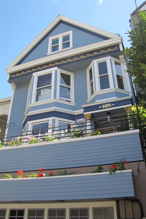 Lundi Juillet San Francisco Cest Une Maison Bleue
