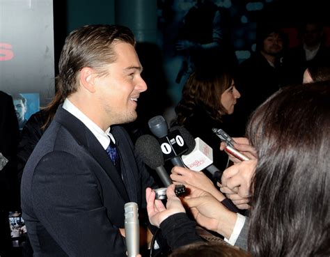 Photos Of Leonardo Dicaprio Premiering Body Of Lies In London Speaking