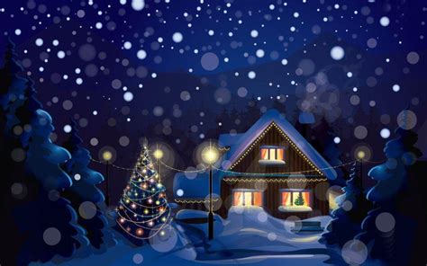 Winter Christmas Wallpapers Wallpaper Cave