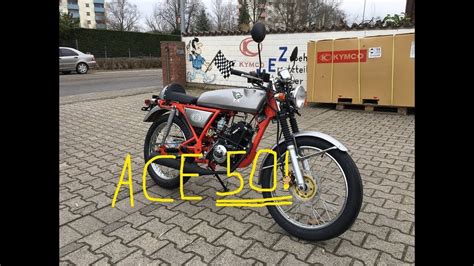 Skyteam Ace 50 Retro Cafe Racer