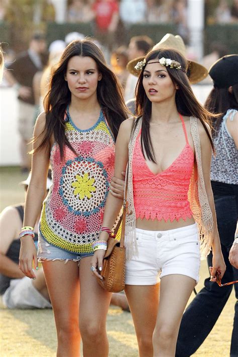 Victoria Justice And Madison Reed Coachella Music And Arts Festival In Indio Weekend 2