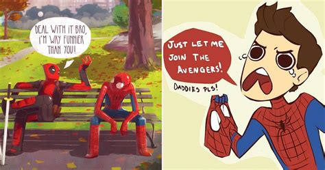 30 Hilarious Marvel Movie Fan Comics That Change The Way We See The Movies