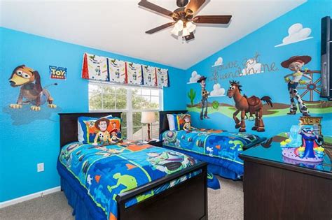 Trying to take the scary out of the basement and create a fun place for all of the toys to stay, i built a basement. Toys are at play in this fun Toy Story-themed bedroom ...