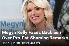 Megyn Kelly Faces Backlash Over Pro Fat Shaming Remarks