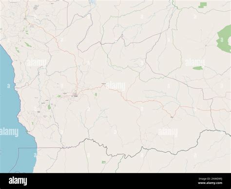 Ruvuma Region Of Tanzania Open Street Map Stock Photo Alamy