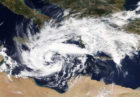 Travel Warning Medicane Zorba Hurricane Set To Hit Crete