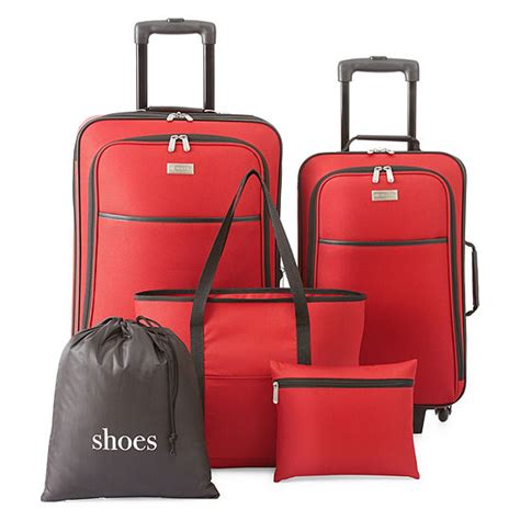 Protocol Garrison 5 Pc Luggage Set Jcpenney