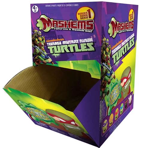 Teenage Mutant Ninja Turtles Mashems Series 1 Tmnt Mashems Mystery Box