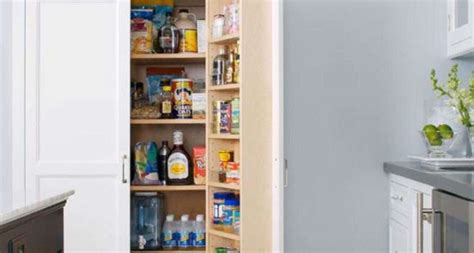 Smart White Kitchen Pantry Cabinets Rilane Lentine Marine