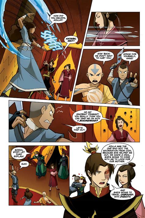 Read Comics Online Free Avatar The Last Airbender Comic Book Issue 044 Page 36