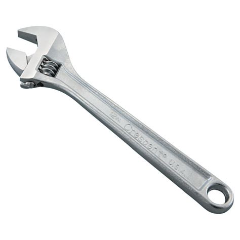 Crescent Chrome Adjustable Wrenches 12 In Long 1 12 In Opening
