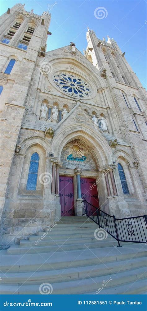 Basilica Of Our Lady Immaculate In Guelph Stock Image Image Of High