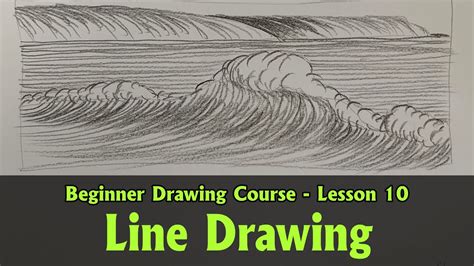 Draw Using Lines Drawing For Beginners Course 10 Youtube