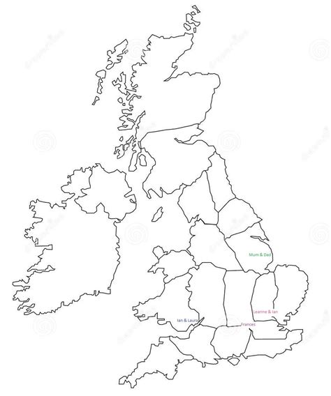 Pin By Lal Jeune On Wanderlust Map Of Great Britain Map Map Outline