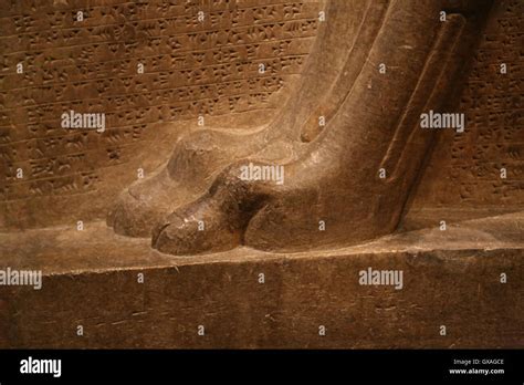 Human Headed Winged Lion Lamassu Claw 883 859 Bc Neo Assyrian