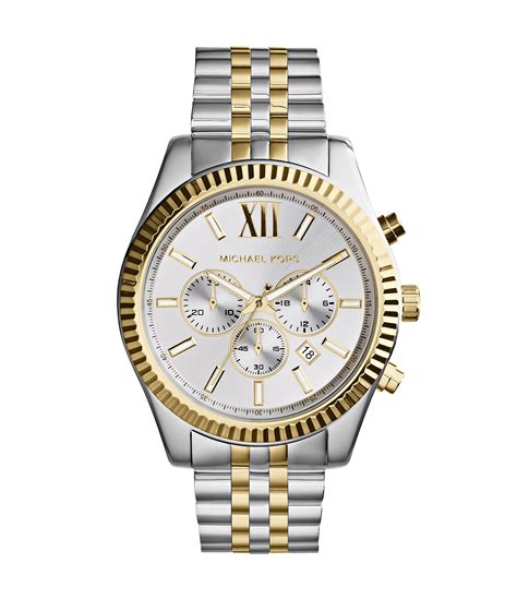 Enjoy fast delivery, best quality and cheap price. Michael Kors Men's Lexington Two-Tone Stainless Steel ...