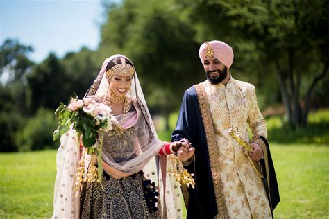 Sikh Indian Wedding At The San Jose Gurdwara Sahib Yash And Anjus Punjabi Wedding Part Iii