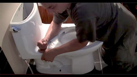 How To Install A Toilet Step By Step Youtube