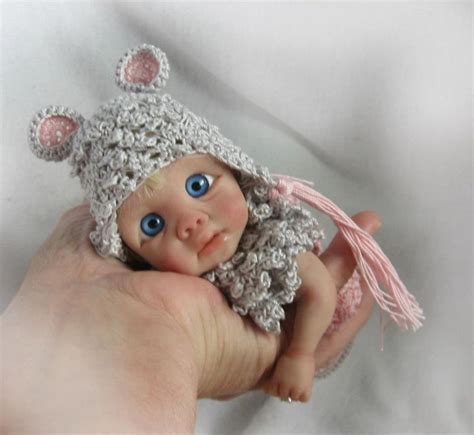 Polymer Clay Clay Baby Ooak Dolls Miniature Dolls