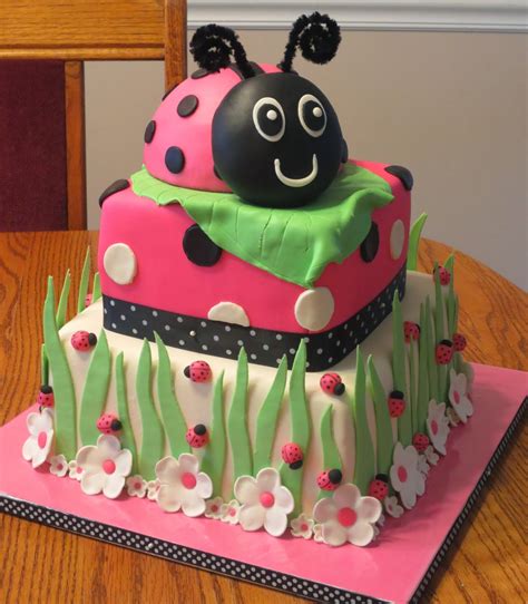 Js Cakes Ladybug Birthday Cake