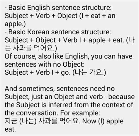 Korean Grammar All Korean