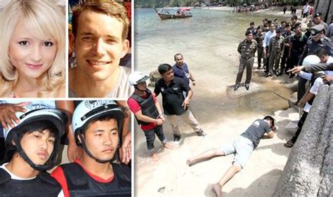 burmese men accused of killing britons appear in murder reconstruction in thaila erofound