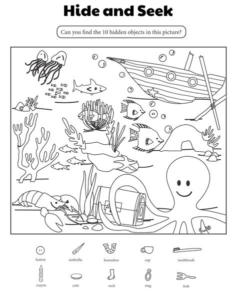 Free Printable Hidden Picture Puzzles For Kids Free Printable Hidden