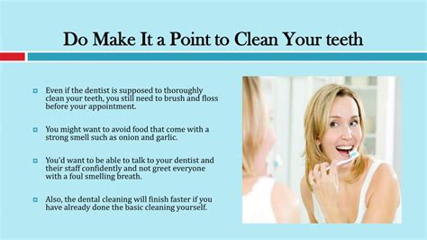 Ppt How To Prepare For A Professional Dental Cleaning Procedure