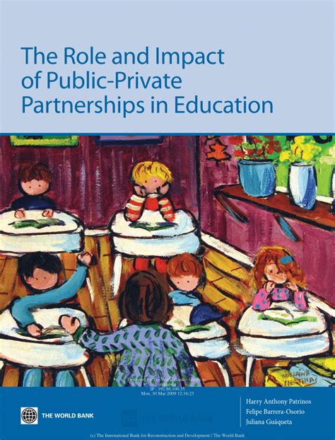 Pdf The Role And Impact Of Publicprivate Partnerships In Education