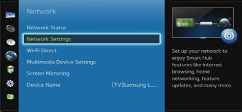 How To Setup Your Wireless Network On Your Tv Samsung Support Nz