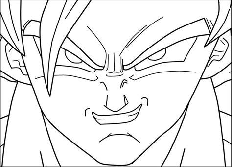 Dibujos De Goku Faciles De Hacer A Lapiz Dibujos De Colorear