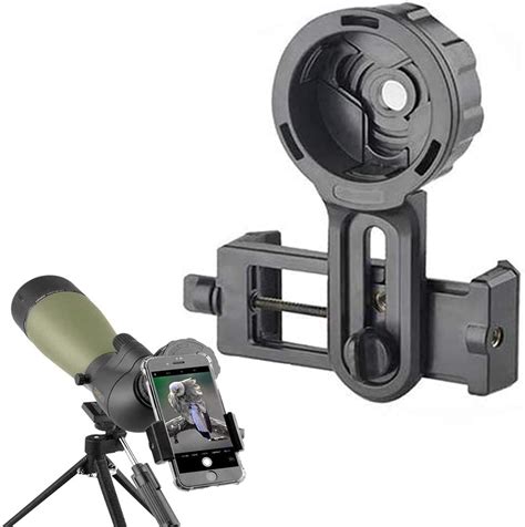 Spotting Scope Smartphone Camera Adapter Binocular Monocular Universal