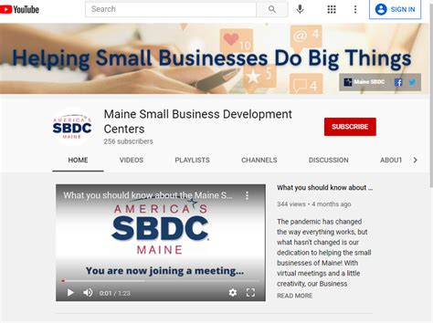 Maine Sbdc Statewide Small Business Live Workshops And Training