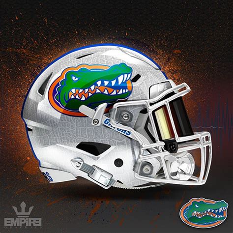 Gator Alternate Helmet Idea Football Helmets Florida Gators Football