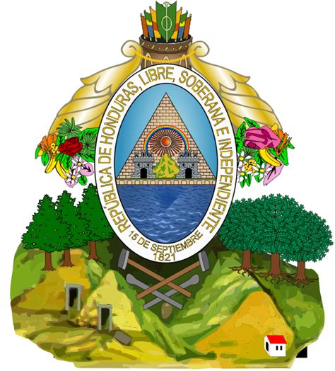 Escudo Nacional De Honduras Para Imprimir