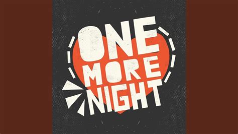 One More Night Extended Mix Youtube