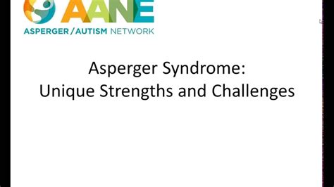 Enhancing Employment Opportunities For Individuals With Asperger Syndrome And Related Profiles