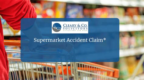 Supermarket Accident Claim Cleary And Co Solicitiors