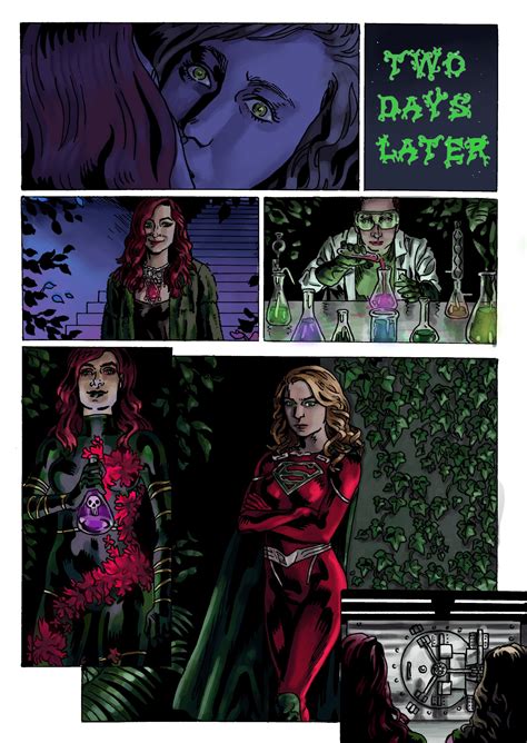 Toxin Poison Ivy Dark Supergirl Page Four R Poisonivy