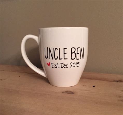 Uncle Mug Aunt Mug Mug For Aunt Pregnancy Reveal Mug Etsy