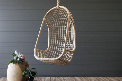 Hanging Chair Naturally Cane Rattan And Wicker Furniture Hammock