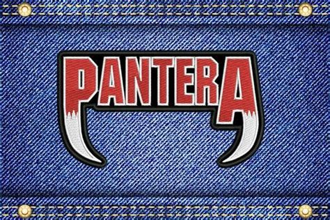 Pantera Band Logo Patch Groove Metal Thrash Metal Band Etsy Band