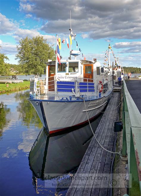 Photos of Sweden - passenger-boat-docked-along-the-Dalsland-Canal ...