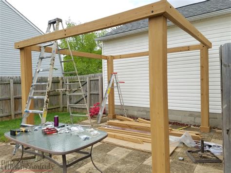 How To Build A Pavilion In A Weekend Everyday Shortcuts